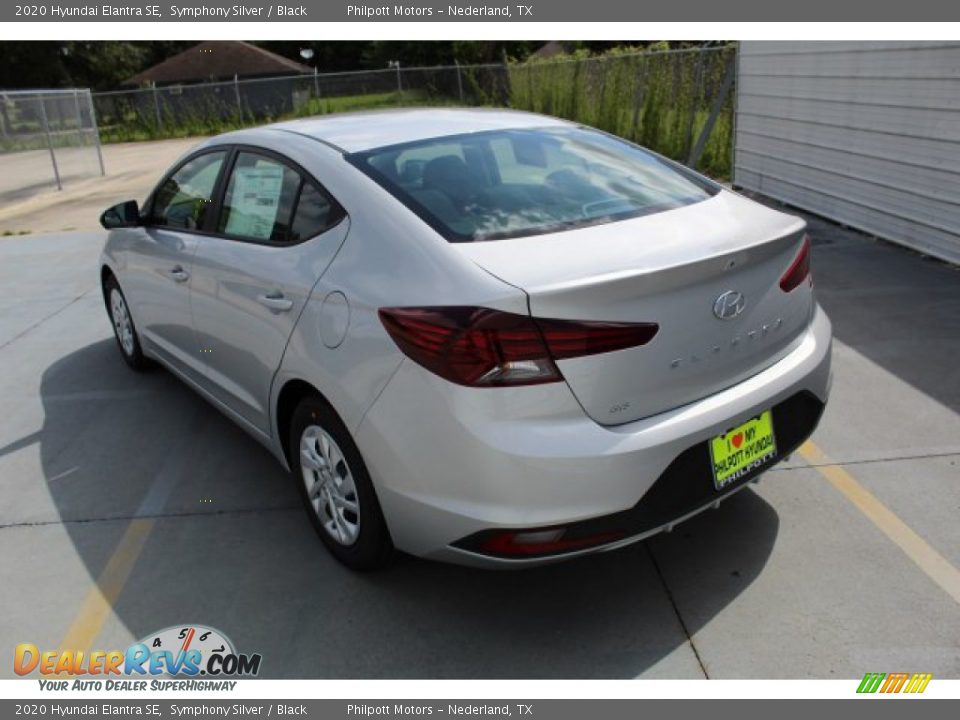 2020 Hyundai Elantra SE Symphony Silver / Black Photo #7