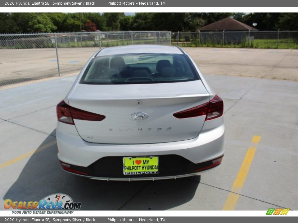 2020 Hyundai Elantra SE Symphony Silver / Black Photo #8