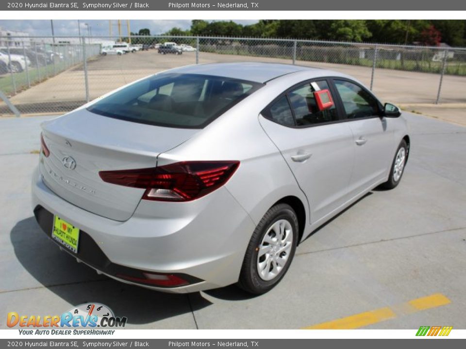 2020 Hyundai Elantra SE Symphony Silver / Black Photo #9