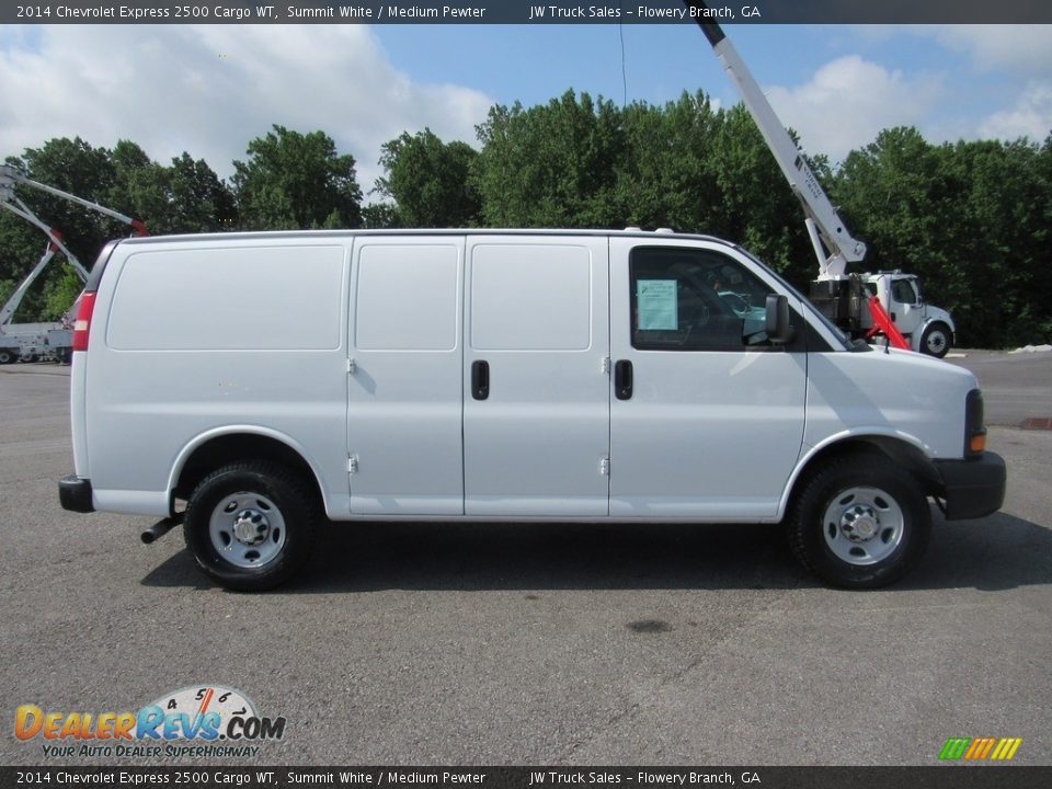 2014 Chevrolet Express 2500 Cargo WT Summit White / Medium Pewter Photo #6