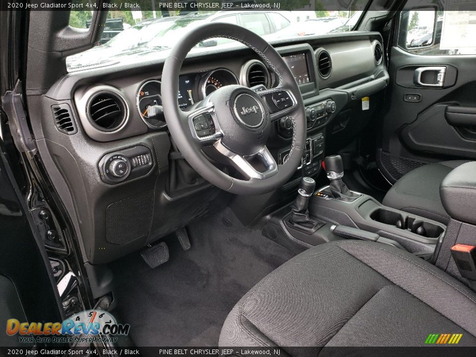 Front Seat of 2020 Jeep Gladiator Sport 4x4 Photo #7