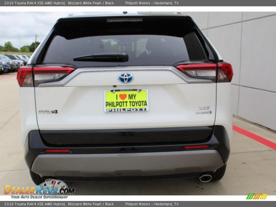 2019 Toyota RAV4 XSE AWD Hybrid Blizzard White Pearl / Black Photo #7