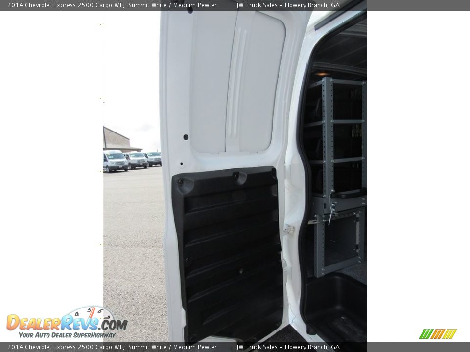 2014 Chevrolet Express 2500 Cargo WT Summit White / Medium Pewter Photo #14