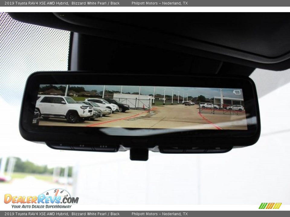 2019 Toyota RAV4 XSE AWD Hybrid Blizzard White Pearl / Black Photo #18