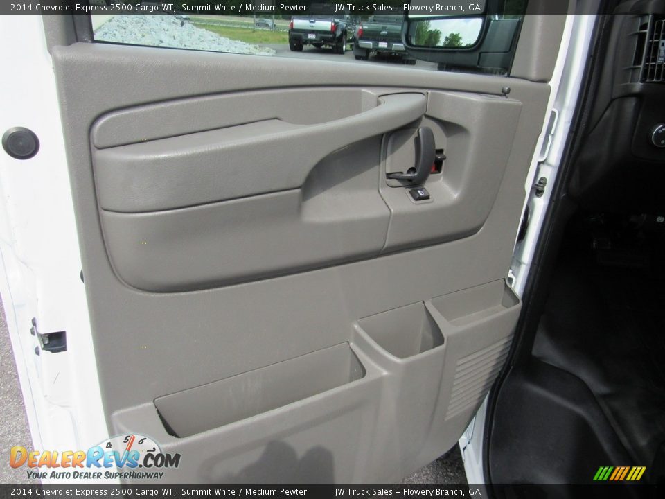 2014 Chevrolet Express 2500 Cargo WT Summit White / Medium Pewter Photo #22