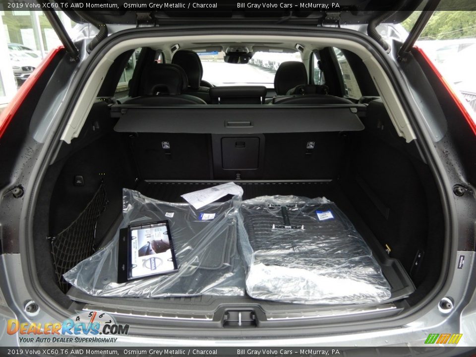 2019 Volvo XC60 T6 AWD Momentum Osmium Grey Metallic / Charcoal Photo #3
