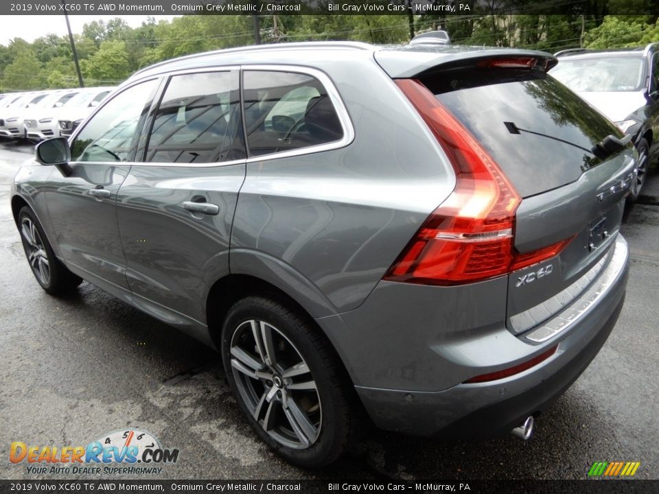 2019 Volvo XC60 T6 AWD Momentum Osmium Grey Metallic / Charcoal Photo #4