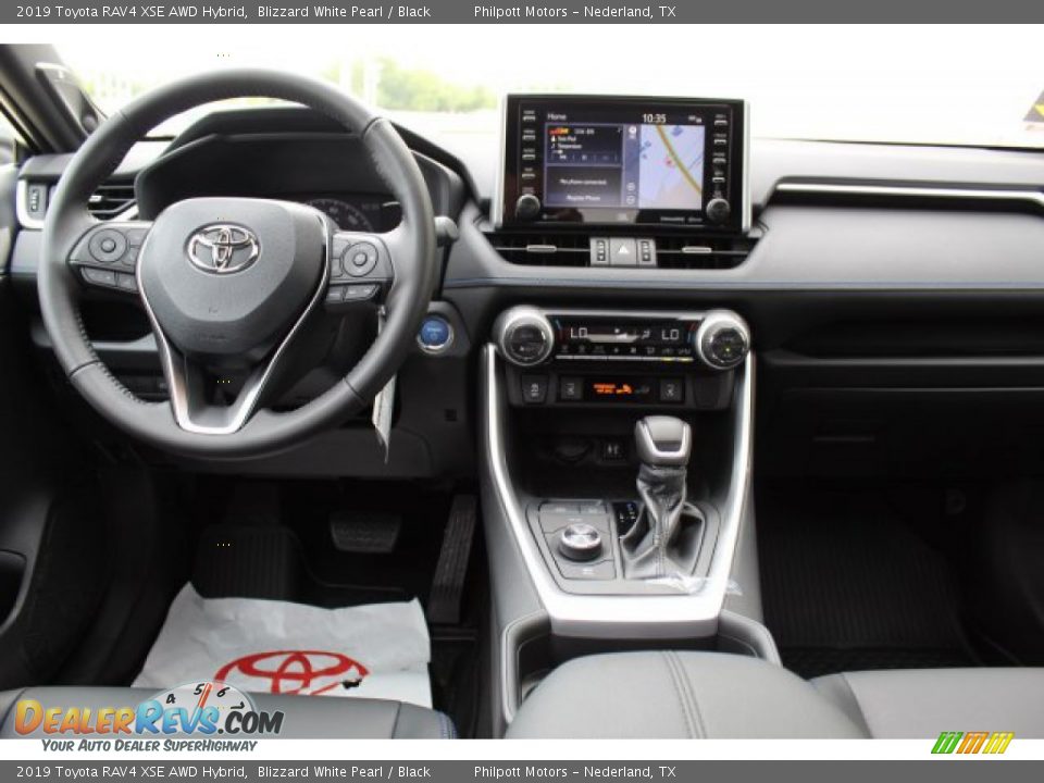 2019 Toyota RAV4 XSE AWD Hybrid Blizzard White Pearl / Black Photo #25