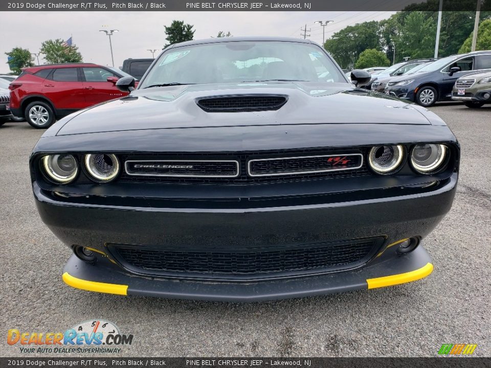 2019 Dodge Challenger R/T Plus Pitch Black / Black Photo #2