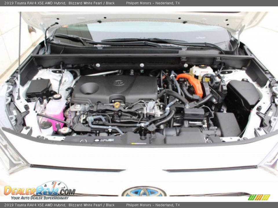 2019 Toyota RAV4 XSE AWD Hybrid Blizzard White Pearl / Black Photo #27