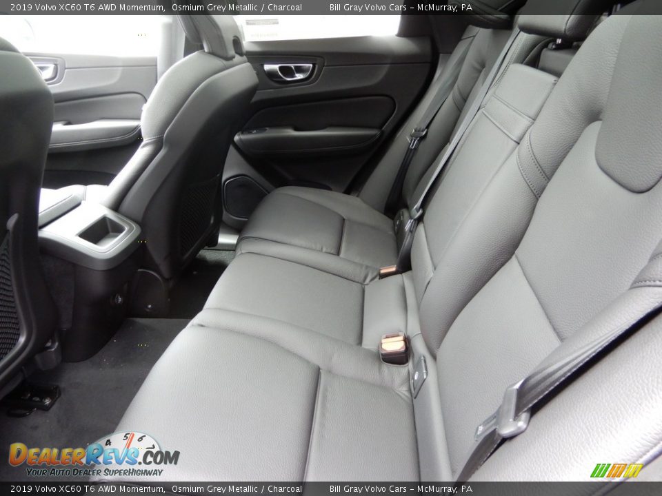 2019 Volvo XC60 T6 AWD Momentum Osmium Grey Metallic / Charcoal Photo #8