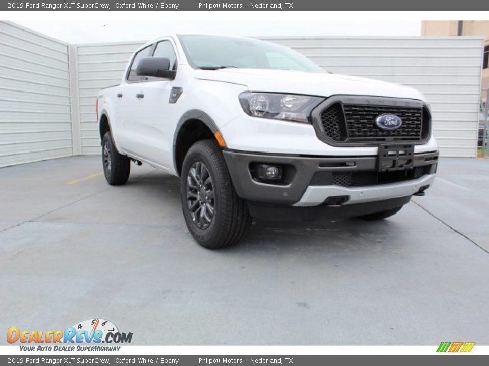 2019 Ford Ranger XLT SuperCrew Oxford White / Ebony Photo #2