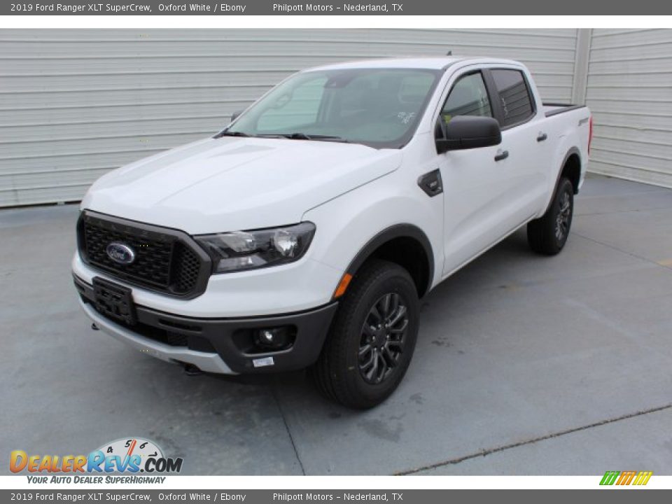 2019 Ford Ranger XLT SuperCrew Oxford White / Ebony Photo #4