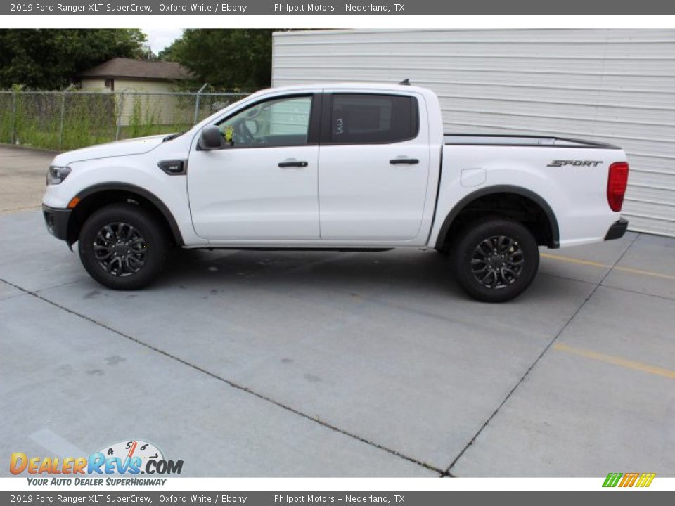 2019 Ford Ranger XLT SuperCrew Oxford White / Ebony Photo #6