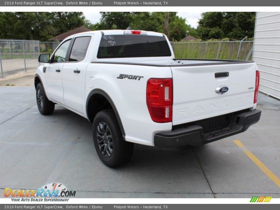 2019 Ford Ranger XLT SuperCrew Oxford White / Ebony Photo #7