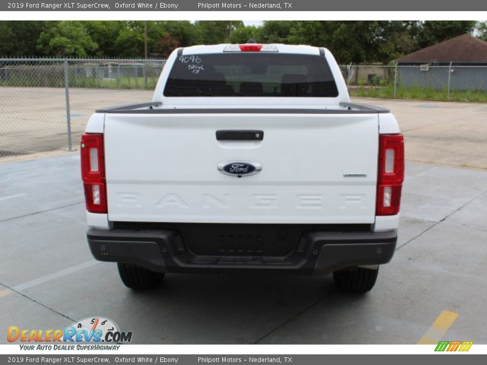 2019 Ford Ranger XLT SuperCrew Oxford White / Ebony Photo #8