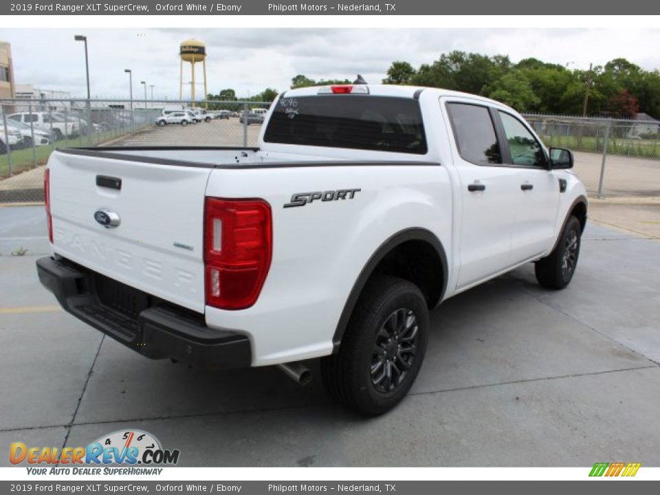 2019 Ford Ranger XLT SuperCrew Oxford White / Ebony Photo #9