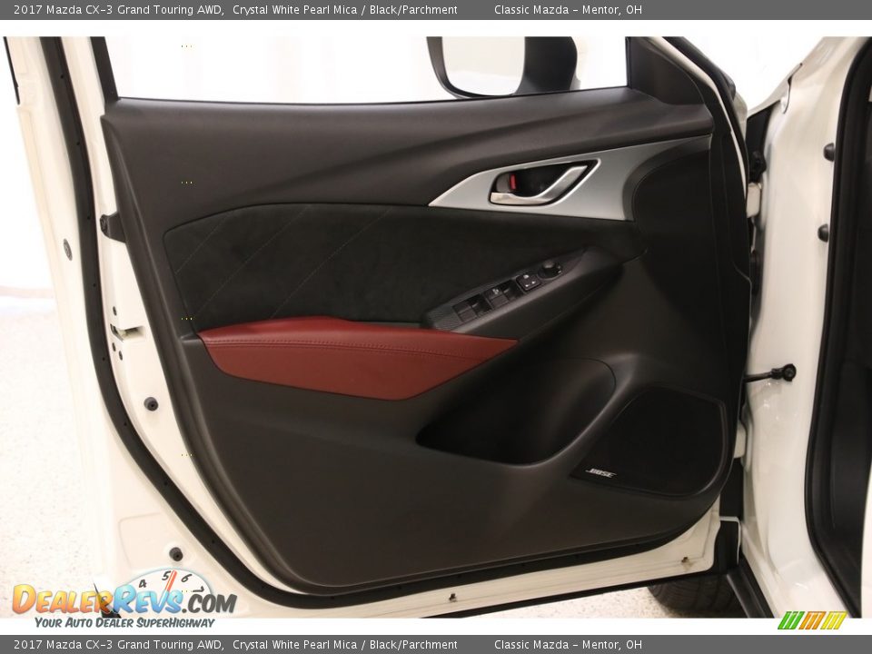 2017 Mazda CX-3 Grand Touring AWD Crystal White Pearl Mica / Black/Parchment Photo #4