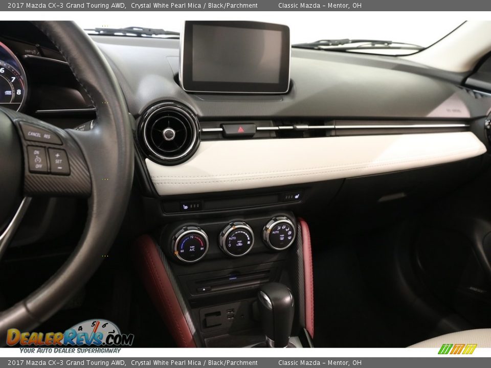 2017 Mazda CX-3 Grand Touring AWD Crystal White Pearl Mica / Black/Parchment Photo #9