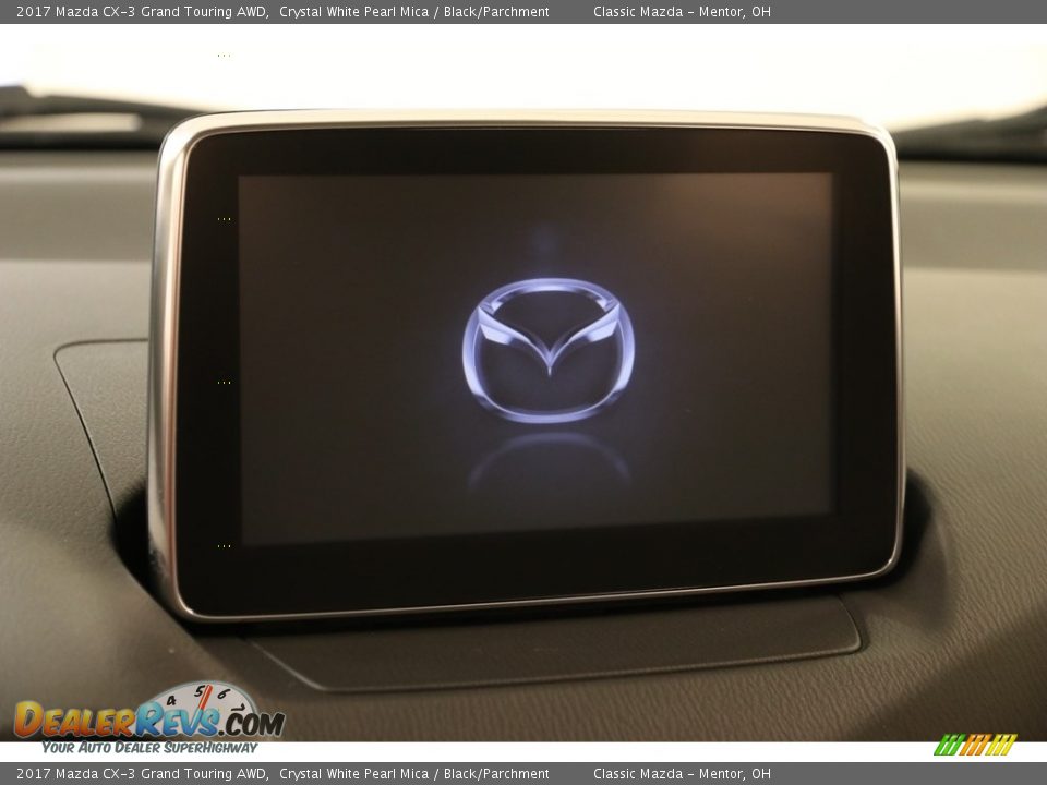2017 Mazda CX-3 Grand Touring AWD Crystal White Pearl Mica / Black/Parchment Photo #10