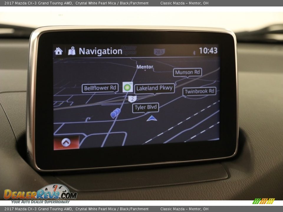 2017 Mazda CX-3 Grand Touring AWD Crystal White Pearl Mica / Black/Parchment Photo #14