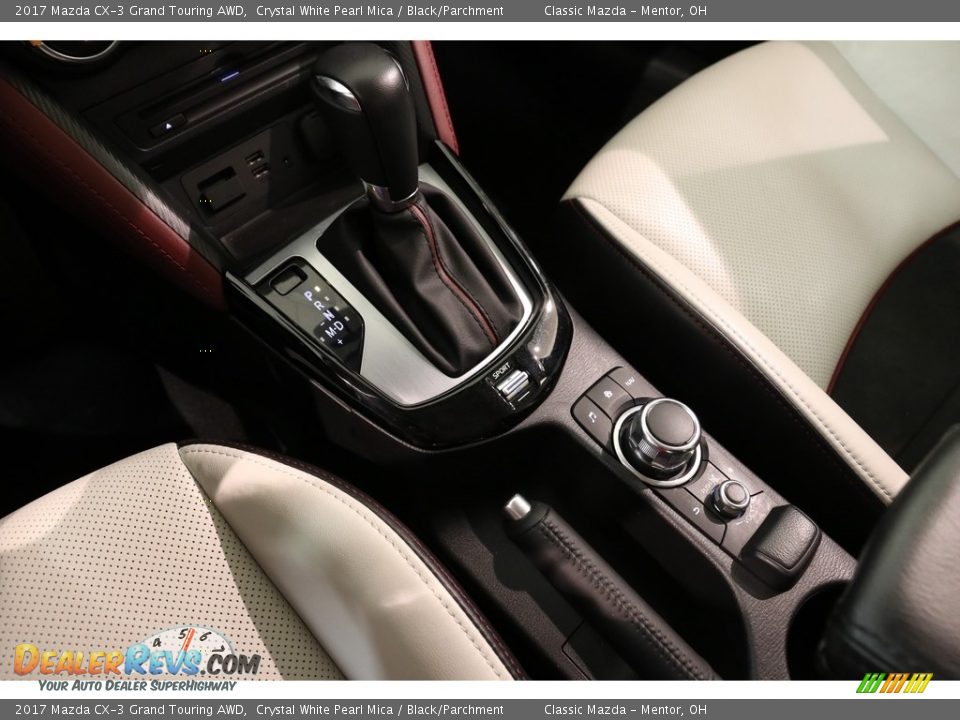 2017 Mazda CX-3 Grand Touring AWD Crystal White Pearl Mica / Black/Parchment Photo #15