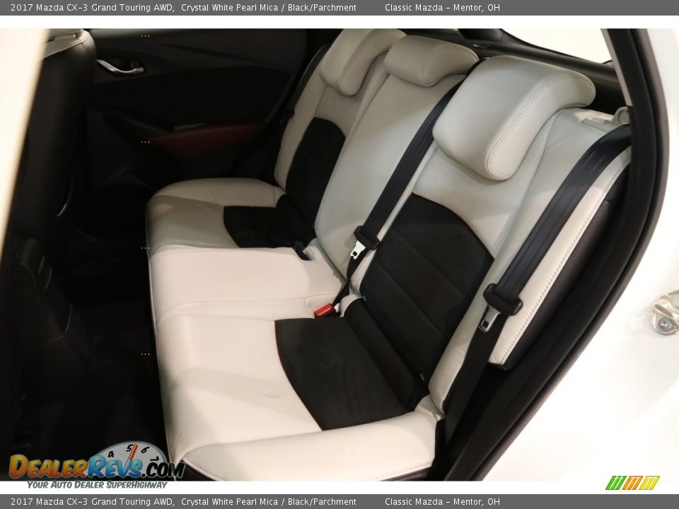 2017 Mazda CX-3 Grand Touring AWD Crystal White Pearl Mica / Black/Parchment Photo #18