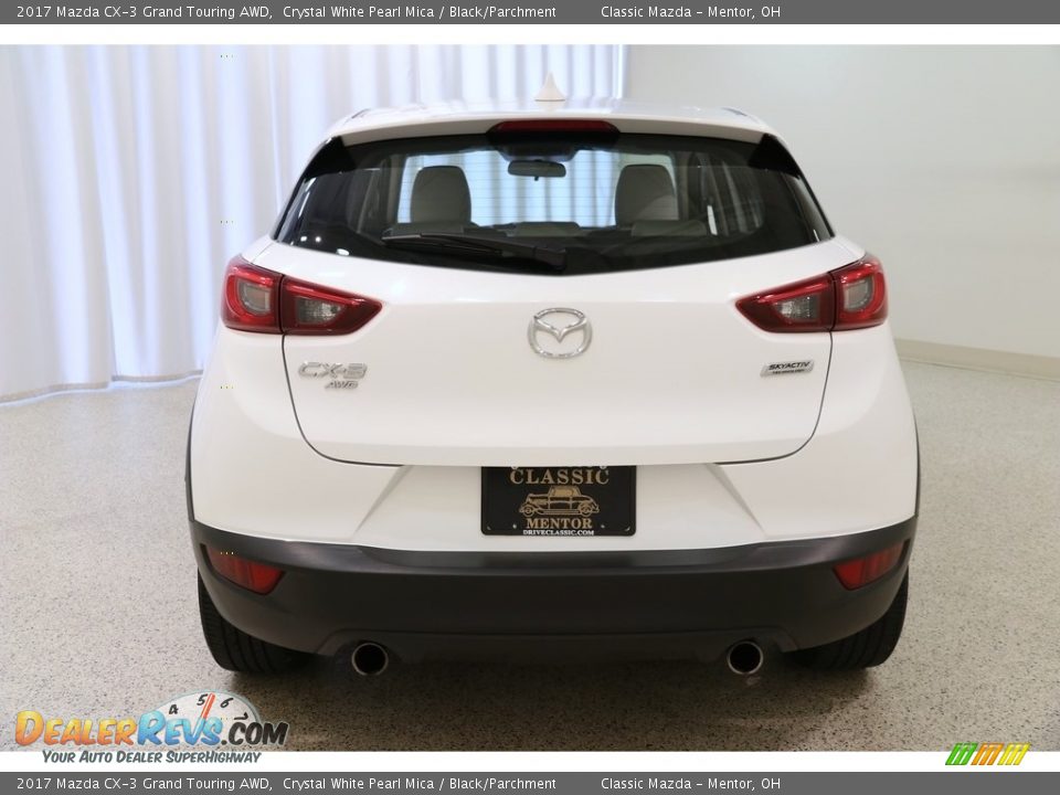 2017 Mazda CX-3 Grand Touring AWD Crystal White Pearl Mica / Black/Parchment Photo #19