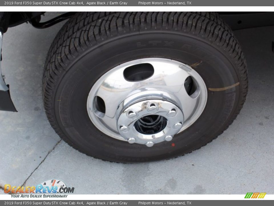 2019 Ford F350 Super Duty STX Crew Cab 4x4 Agate Black / Earth Gray Photo #5