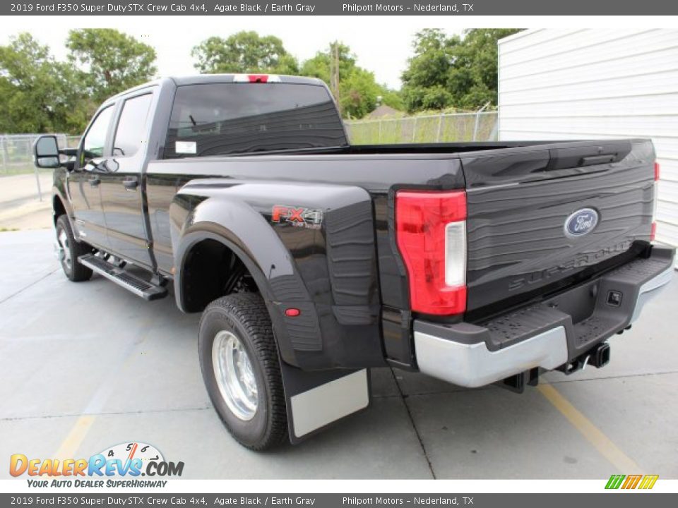 2019 Ford F350 Super Duty STX Crew Cab 4x4 Agate Black / Earth Gray Photo #7