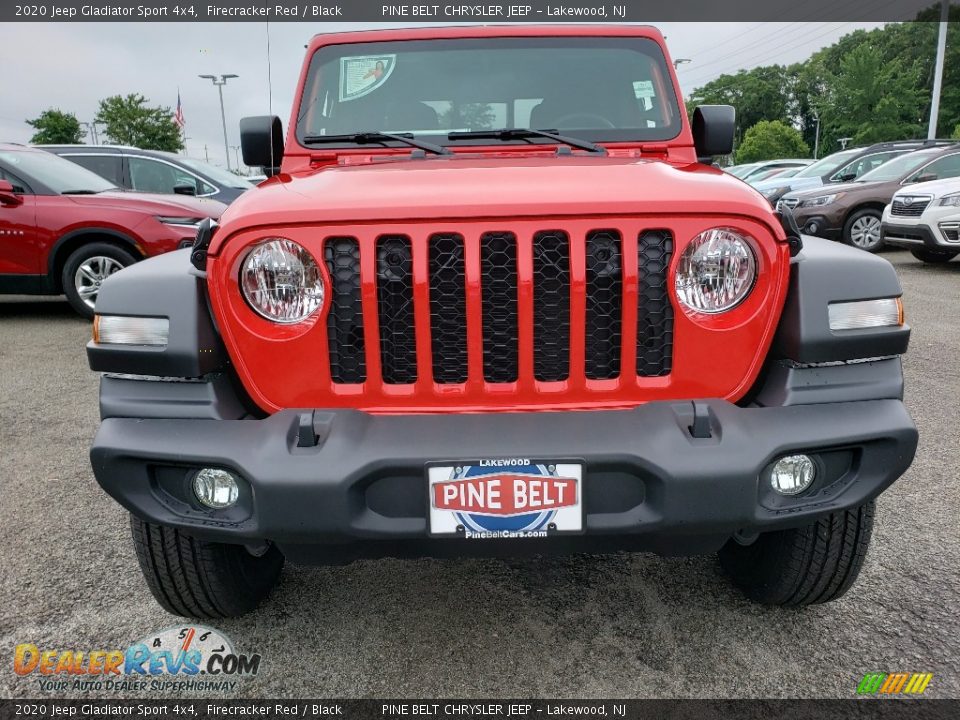 2020 Jeep Gladiator Sport 4x4 Firecracker Red / Black Photo #2