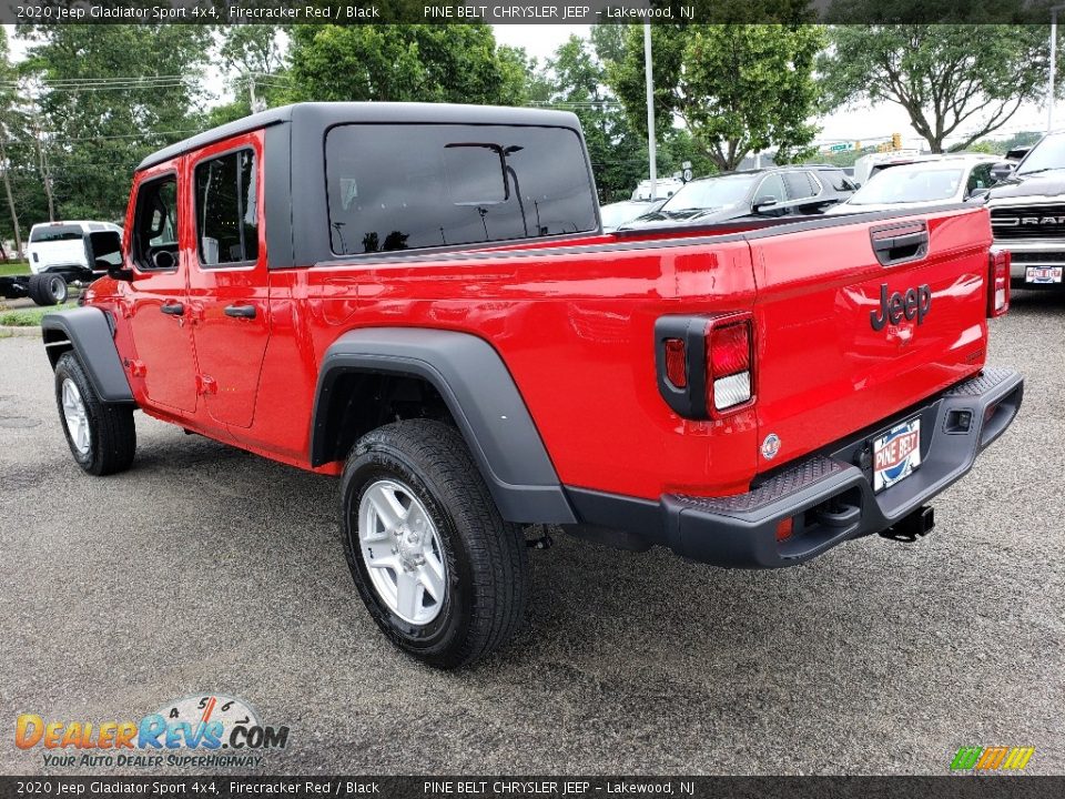 2020 Jeep Gladiator Sport 4x4 Firecracker Red / Black Photo #4