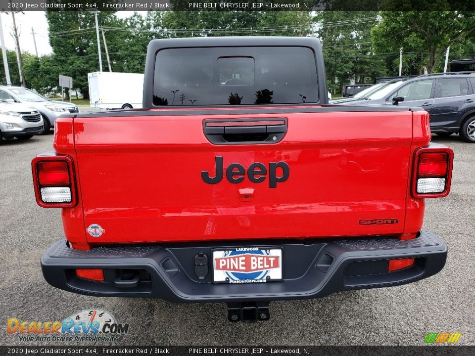 2020 Jeep Gladiator Sport 4x4 Firecracker Red / Black Photo #5