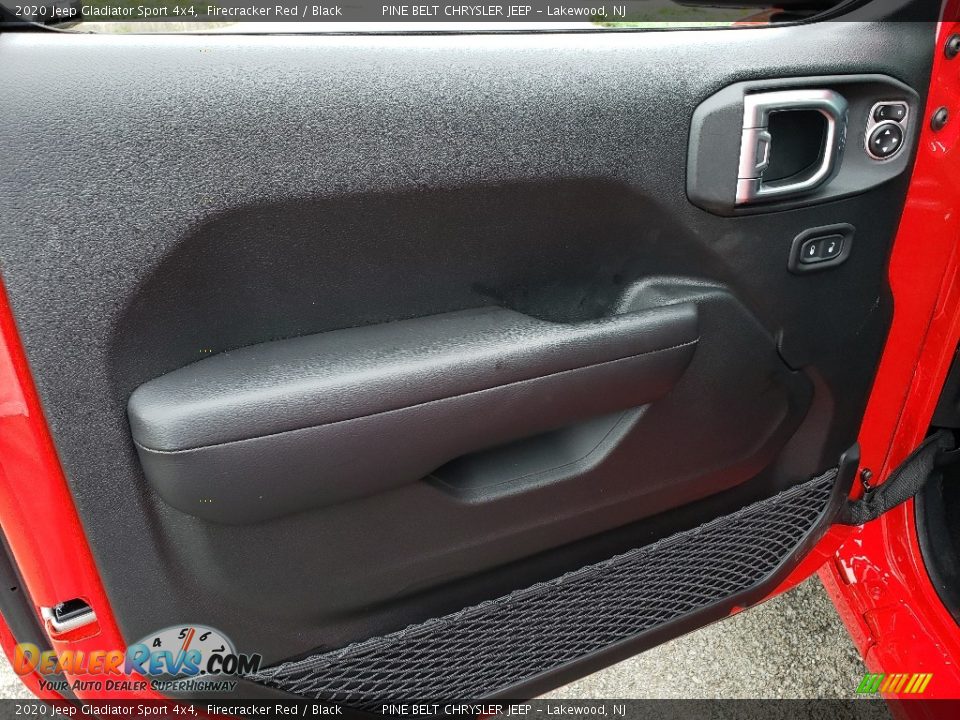 2020 Jeep Gladiator Sport 4x4 Firecracker Red / Black Photo #8