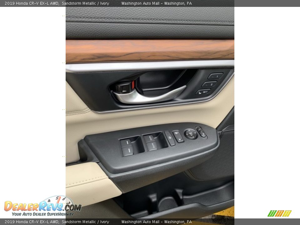 2019 Honda CR-V EX-L AWD Sandstorm Metallic / Ivory Photo #11