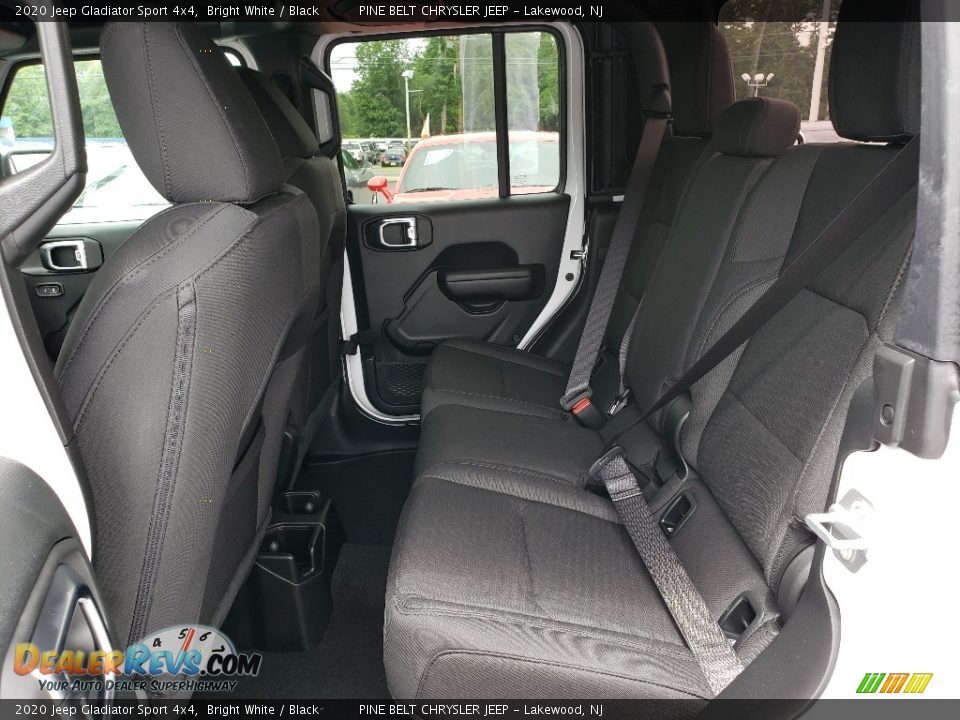 2020 Jeep Gladiator Sport 4x4 Bright White / Black Photo #6