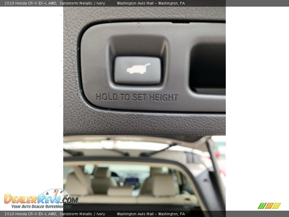 2019 Honda CR-V EX-L AWD Sandstorm Metallic / Ivory Photo #22