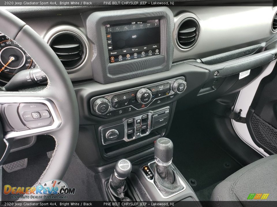 2020 Jeep Gladiator Sport 4x4 Bright White / Black Photo #10