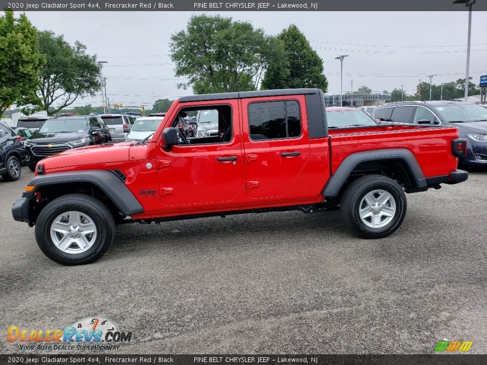 Firecracker Red 2020 Jeep Gladiator Sport 4x4 Photo #3