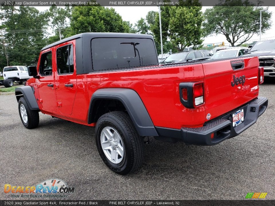 2020 Jeep Gladiator Sport 4x4 Firecracker Red / Black Photo #4