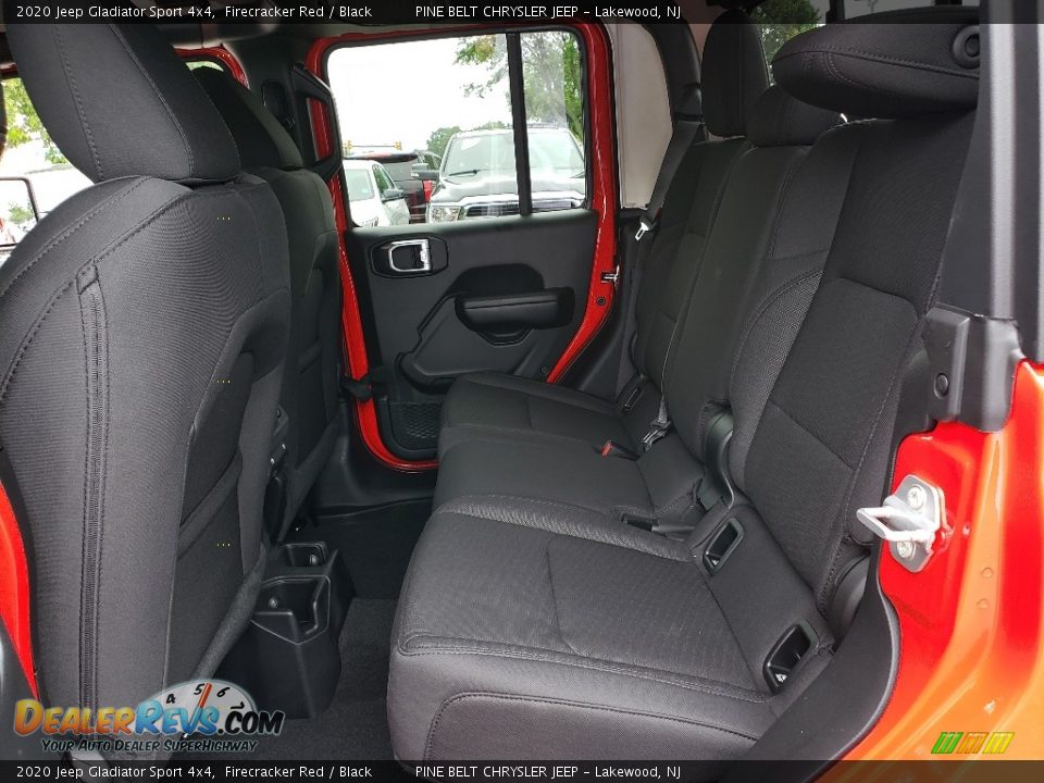 Rear Seat of 2020 Jeep Gladiator Sport 4x4 Photo #6