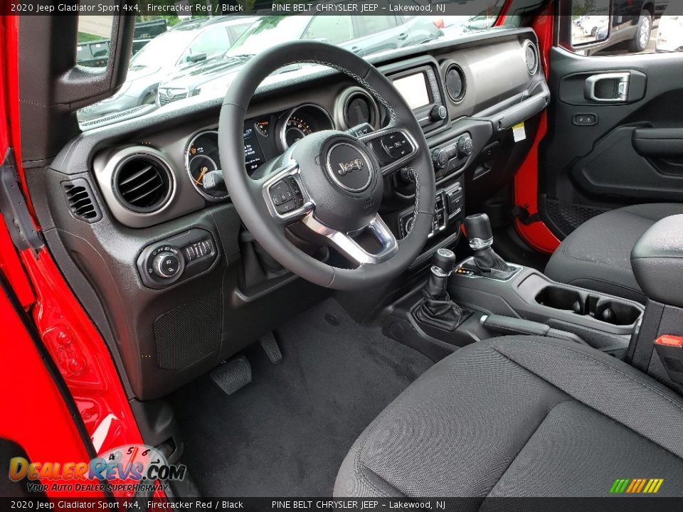 Front Seat of 2020 Jeep Gladiator Sport 4x4 Photo #7
