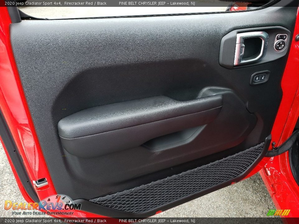 2020 Jeep Gladiator Sport 4x4 Firecracker Red / Black Photo #8