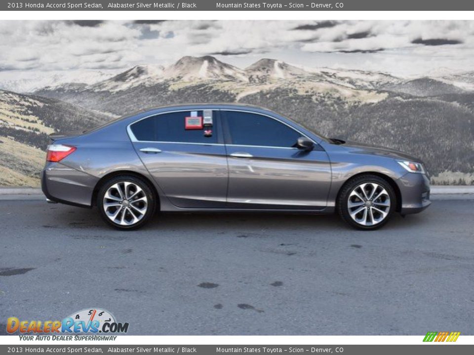 2013 Honda Accord Sport Sedan Alabaster Silver Metallic / Black Photo #2