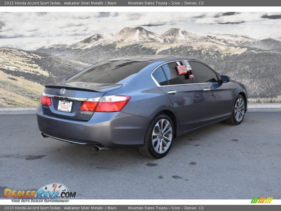 2013 Honda Accord Sport Sedan Alabaster Silver Metallic / Black Photo #3