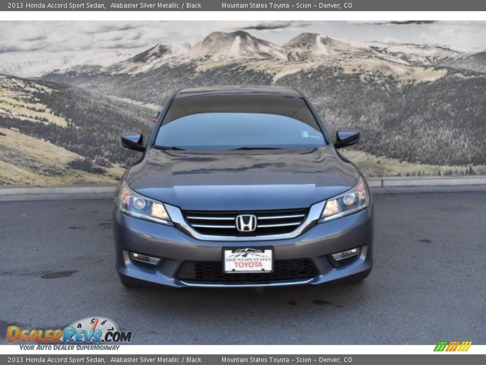 2013 Honda Accord Sport Sedan Alabaster Silver Metallic / Black Photo #4