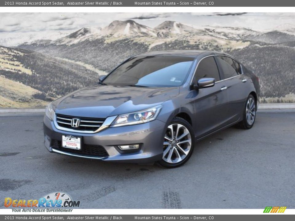2013 Honda Accord Sport Sedan Alabaster Silver Metallic / Black Photo #5