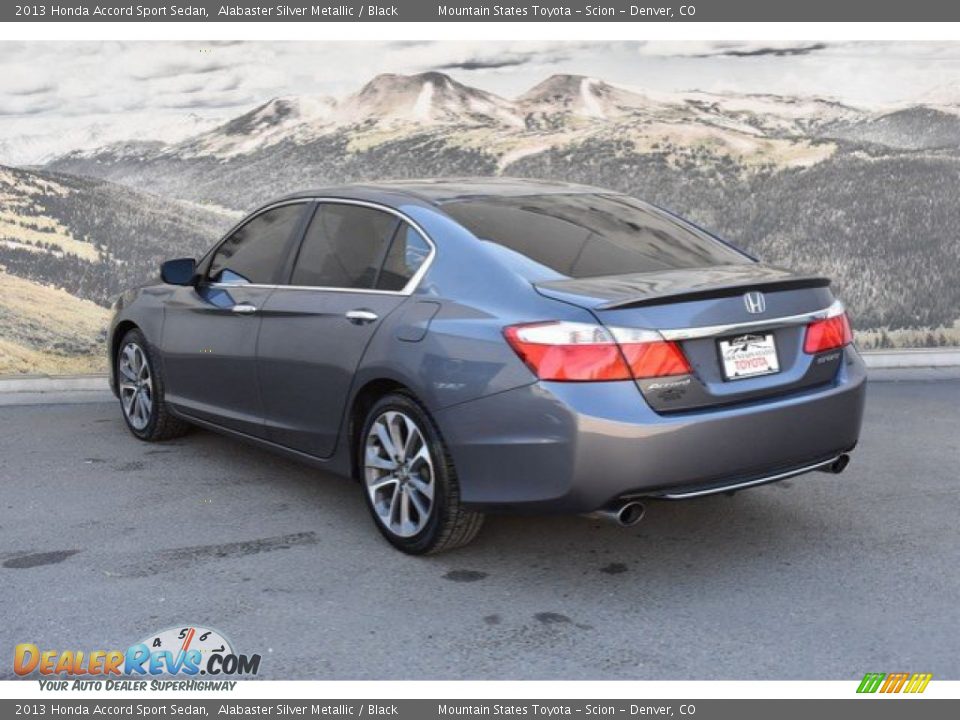 2013 Honda Accord Sport Sedan Alabaster Silver Metallic / Black Photo #7