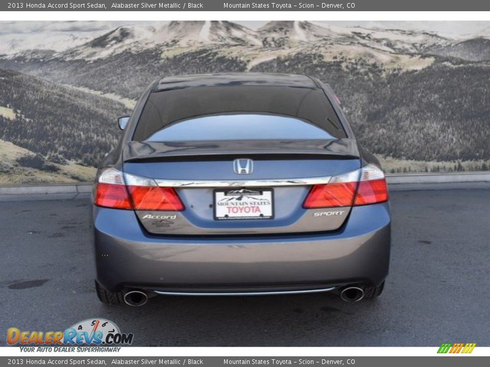 2013 Honda Accord Sport Sedan Alabaster Silver Metallic / Black Photo #8