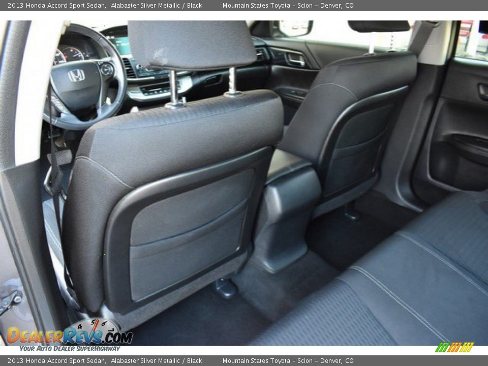 2013 Honda Accord Sport Sedan Alabaster Silver Metallic / Black Photo #19